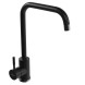 Смеситель для кухни 35к MIXLINE ML-GS12 (308) черный высок. излив - ML-GS12 (308) 