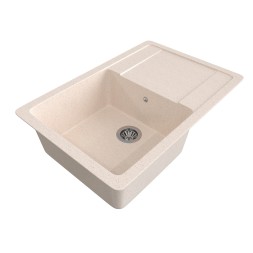 Мойка ML-GMS15 СТАНДАРТ с крылом, бежевый (328), 640*505*185мм - 00-00002370