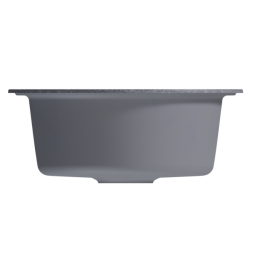 Мойкa ML-GM11 КОМФОРТ круглая, графит (342), 500мм (глуб. чаши 180) - 00-00009308 