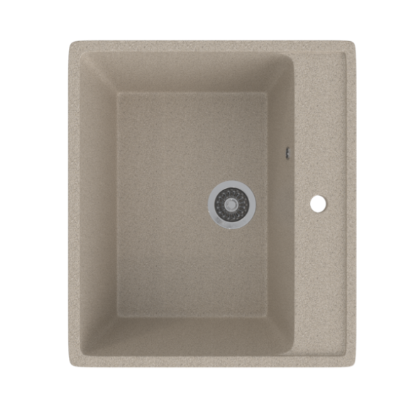 Мойка ML-GMS21 СТАНДАРТ прямоугольная, песочный (302), 565*505*200мм - 00-00002341 