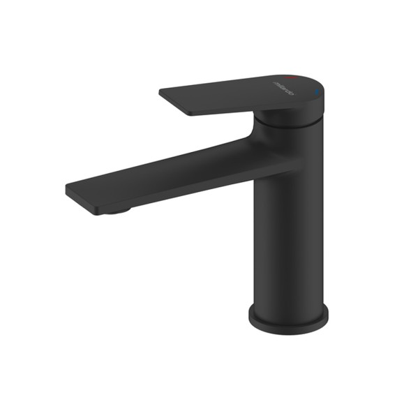 Смеситель для раковины 35к Milardo 	AZUBL00M01 &amp;quot;Azure&amp;quot; литой, п/шпильку, ЧЕРНЫЙ матовый - AZUBL00M01 