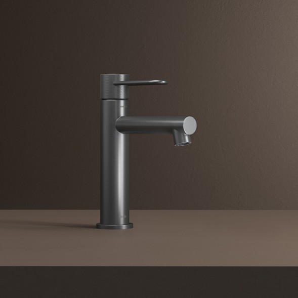 Смеситель для раковины 26к IDDIS DUNGM00i01 &amp;quot;Duna&amp;quot; литой, под гайку,  ГРАФИТ мат - DUNGM00i01 