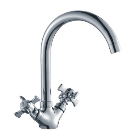 Смеситель для кухни 1/2 кер HB4624 HAIBA п/шпильку - HB4624 