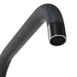 Смеситель для кухни 35к MIXLINE ML-GS12 (309) темно-серый высок. излив - ML-GS12 (309)