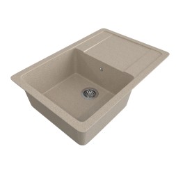 Мойка ML-GMS15 СТАНДАРТ с крылом, песочный (302), 640*505*185мм - 00-00002368