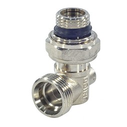 Узел нижнего подключения 1/2x3/4ЕК OGINT угловой раздельный - 022-4723