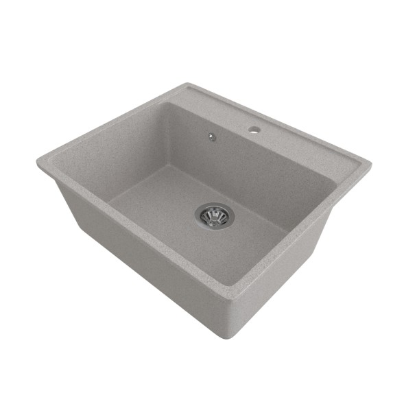Мойка ML-GMS21 СТАНДАРТ прямоугольная, светло-серый (310), 565*505*200мм - 00-00002390 