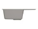 Мойкa ML-GMU06 УЛЬТРА с крылом, серый камень, 600*420 мм (глуб. чаши 170) - 00-001420 