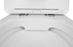 Унитаз подвесной Azario Gloria 480х370х360 безободковый, с быстросъемным сиденьем микролифт (AZ-2003)