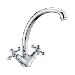 Смеситель для кухни 1/2 кер HB4719 HAIBA п/шпильку - HB4719 