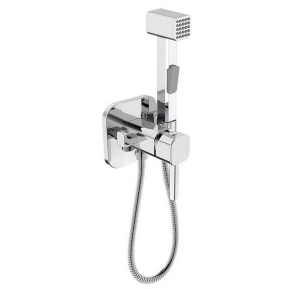 Смеситель с гигиенической лейкой  35к IDDIS 004SBS0i08 встраиваемый ХРОМ - 004SBS0i08 