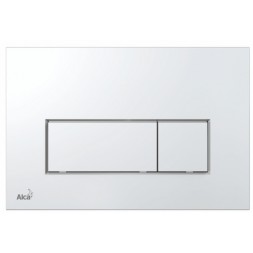 Кнопка для инсталляции ALCAPLAST/Alcadrain М571 прямоуг, ХРОМ глянец - M571