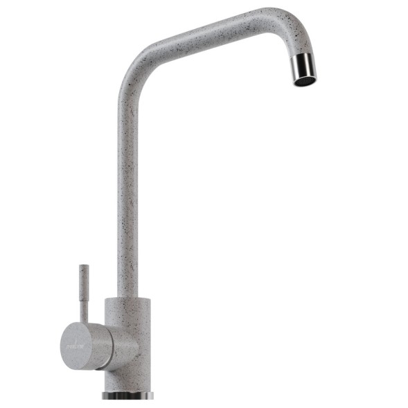 Смеситель для кухни 35к MIXLINE ML-GS12 (310) серый высок. излив - ML-GS12 (310) 