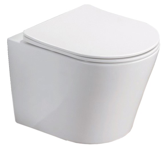 Сет AZARIO инсталляция + Унитаз подвесной Azario Atrio 490x365x360 безободковый, с быстросъемным сиденьем микролифт (AZ-8010-1000+AZ-2330)