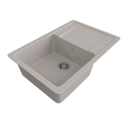 Мойка ML-GMS15 СТАНДАРТ с крылом, светло-серый (310), 640*505*185мм - 00-00002367