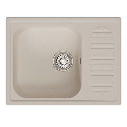 Мойка ML-GM18 КОМФОРТ с крылом, белая (331), 640*490*190мм - 00-00009391