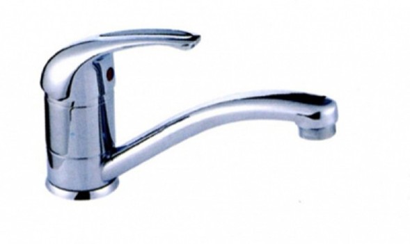 Смеситель для кухни 40к L4529-В Ledeme б/отв, силумин - L4529-B 