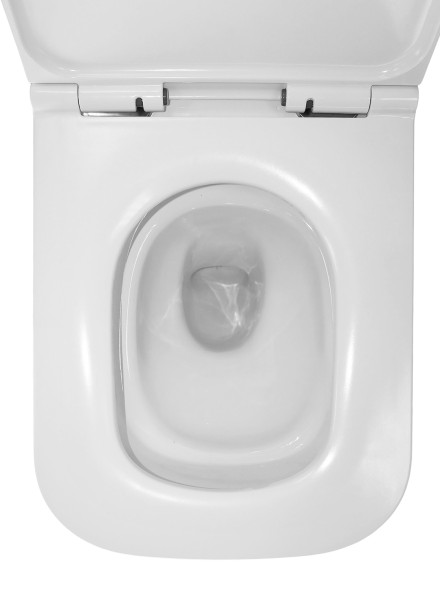 Унитаз подвесной Azario LEGENDA 490x345x325 безободковый, система смыва &amp;quot;Скрытое торнадо&amp;quot;, в комплекте с быстросъемным сиденьем микролифт (AZ-2305AS)