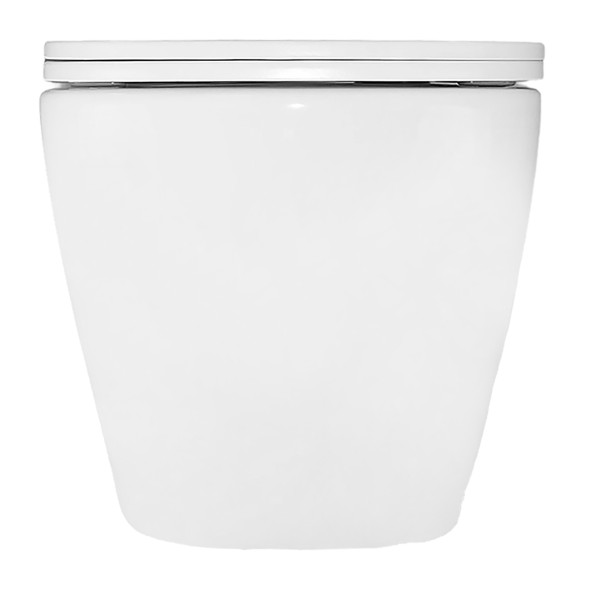 Унитаз подвесной Azario LEGENDA 490x345x325 безободковый, система смыва &amp;quot;Скрытое торнадо&amp;quot;, в комплекте с быстросъемным сиденьем микролифт (AZ-2305AS)