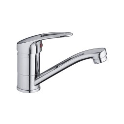 Смеситель для кухни 35к CN4539 CRON короткий пов. излив 148 мм, ХРОМ - CN4539