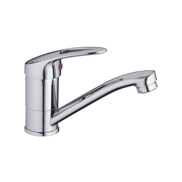 Смеситель для кухни 35к CN4539 CRON короткий пов. излив 148 мм, ХРОМ - CN4539 