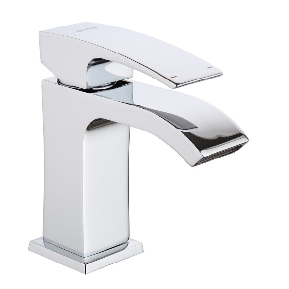 Смеситель для раковины 35к G1007-1 GAPPO литой, п/гайку, ХРОМ - G1007-1 