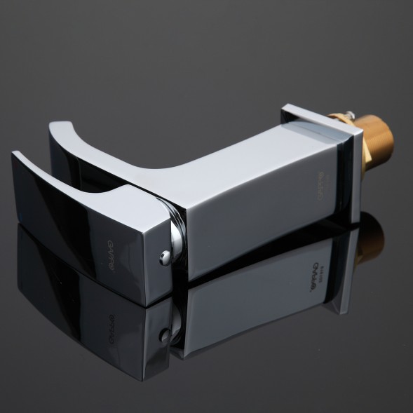 Смеситель для раковины 35к G1007-1 GAPPO литой, п/гайку, ХРОМ - G1007-1 