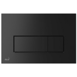 Кнопка для инсталляции ALCAPLAST/Alcadrain М578 прямоуг, ЧЕРНАЯ матовая - M578