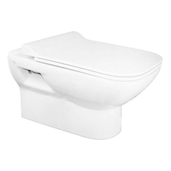 Комплект инсталляция OLI 80 ECO + подвесной унитаз Kale BABEL с сиденьем микролифт +панель слива River Della хром глянцевый (310200100024+310200700005(310200700038)(7111036300)