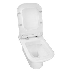 Комплект инсталляция OLI 80 ECO + подвесной унитаз Kale BABEL с сиденьем микролифт +панель слива River Della хром глянцевый (310200100024+310200700005(310200700038)(7111036300)