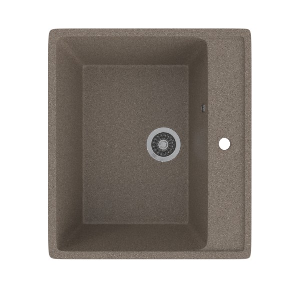 Мойка ML-GMS21 СТАНДАРТ прямоугольная, терракот (307), 565*505*200мм - 00-00002565 