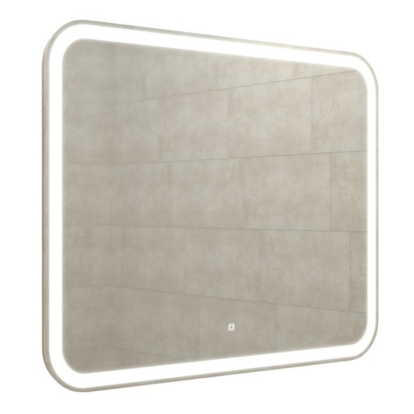 Зеркало MIXLINE &amp;quot;Стив Нео-S&amp;quot; 1000*800 (ШВ) сенсорный выкл, светодиодная бегущая подсветка - LED-00002887 