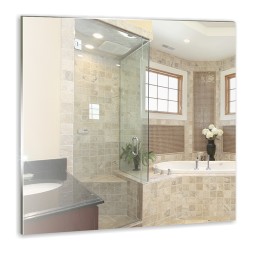 Зеркало MIXLINE квадрат 400*400 (ШВ) б/полки - 00000081