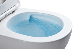 Унитаз подвесной Azario Grado 370х490х360 безободковый, с системой антивсплеск (Торнадо) в комплекте с сидением микролифт (AZ-0046-UQ)