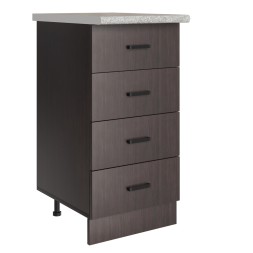 Стол разделочный 40 венге (4 ящика) - 527068 