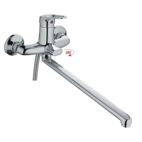 Смеситель для ванны и раковины 35к HB2213 HAIBA див корп L-нос - HB2213 