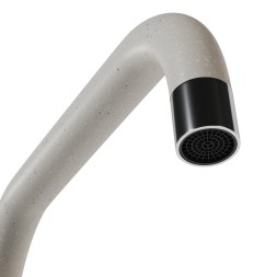 Смеситель для кухни 35к MIXLINE ML-GS12 (331) белый высок. излив - ML-GS12 (331)