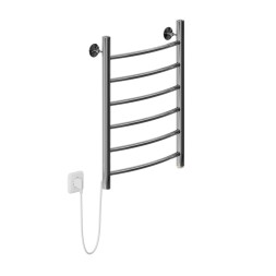Полотенцесушитель MIXLINE CAPELLA  60х40 (кноп выключат, 222 Вт, 6 перекладин, левый) электрический - ML-556358 