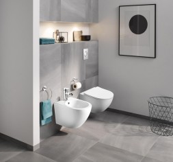 Унитаз подвесной AZARIO MORANO 370х370х500 безободковый, в комплекте с сиденьем микролифт, белый (AZ-450W)