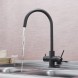 Смеситель для кухни 35k MIXLINE MLSS-03202 ЧЕРНЫЙ  подкл.к фильтру* - MLSS-03202 Черный 