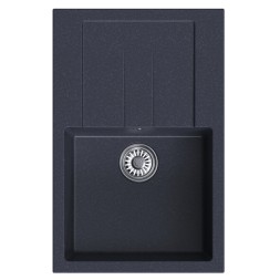 Мойка ML-GM31 КОМФОРТ с крылом, антрацит (343), 770*500*190мм - 00-00009503