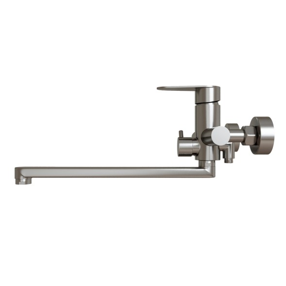 Смеситель для ванны и раковины 35k MIXLINE MLSS-02 НЕРЖ - MLSS-02 