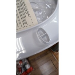 Унитаз-компакт &amp;quot;Стандарт ЭКОНОМ &amp;quot; белый (косой, нижн., сид. полип. упрощенное, арм.) (Rosa) - 4610119208141 