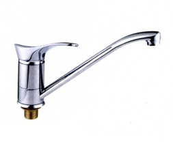 Смеситель для кухни 40к L4901 Ledeme б/отв под гайку, латунь - L4901 