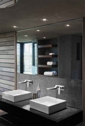 Смеситель для раковины KLUDI BALANCE внешняя монтажная часть, излив 185 мм, хром (522460575)