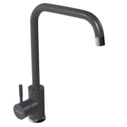 Смеситель для кухни 35к MIXLINE ML-GS12 (342) графит высок. излив - ML-GS12 (342)
