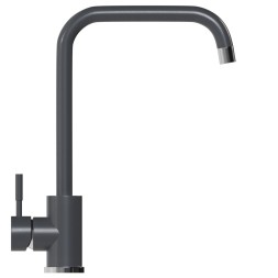 Смеситель для кухни 35к MIXLINE ML-GS12 (342) графит высок. излив - ML-GS12 (342)
