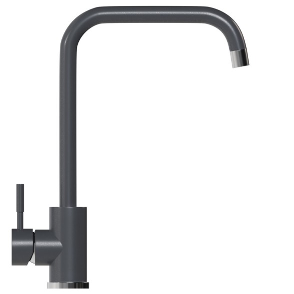 Смеситель для кухни 35к MIXLINE ML-GS12 (342) графит высок. излив - ML-GS12 (342) 