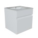 Тумба д/ванной &amp;quot;БРИКС-50&amp;quot; подвесная под раковину &amp;quot;Breeze 50&amp;quot; мебельный (Sanita Luxe) (ПВХ) - 555003 