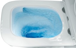 Унитаз подвесной Azario Teramo 340х490х350 безободковый, система слива "Скрытое торнадо",  в комплекте с сидением микролифт (AZ-0052-UQ3)